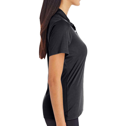 Team 365 TT51W custom polo in black, right side view