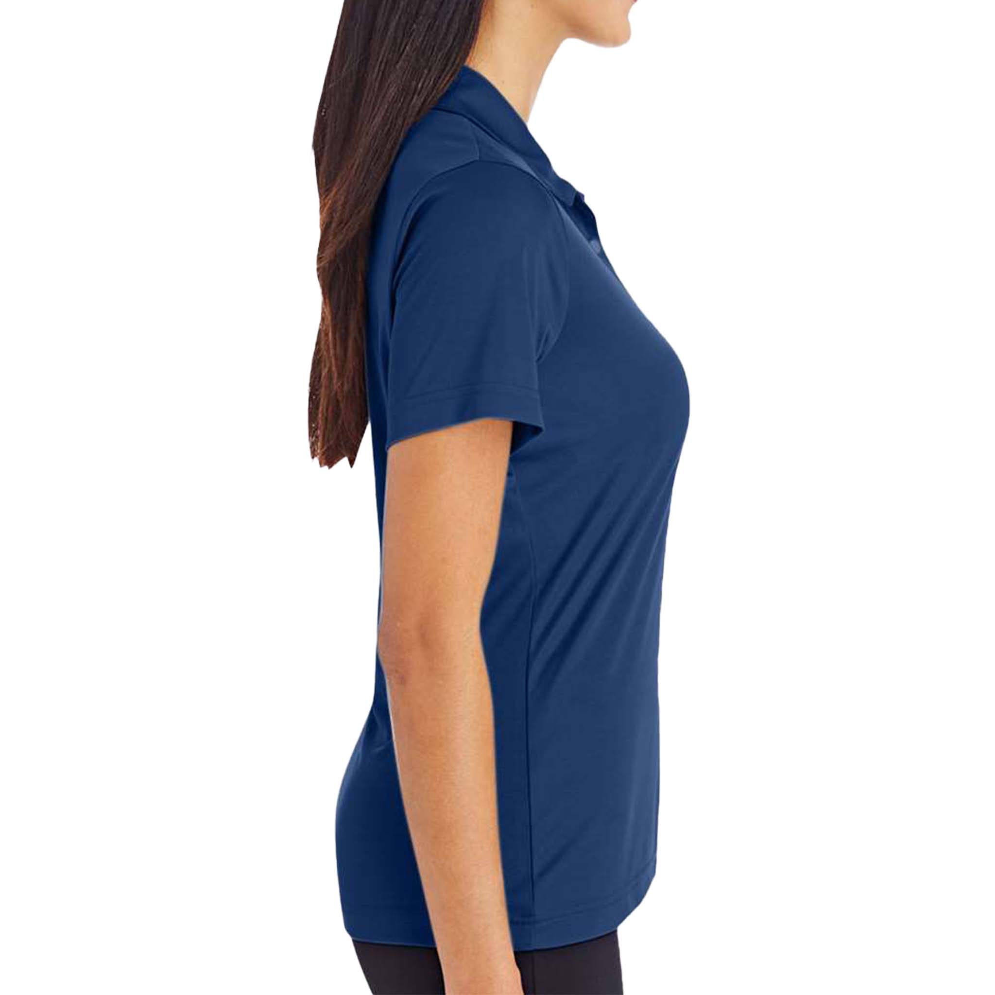 Team 365 TT51W custom polo in sport dark navy, right side view
