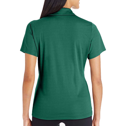 Team 365 TT51W custom polo in sport forest, back view