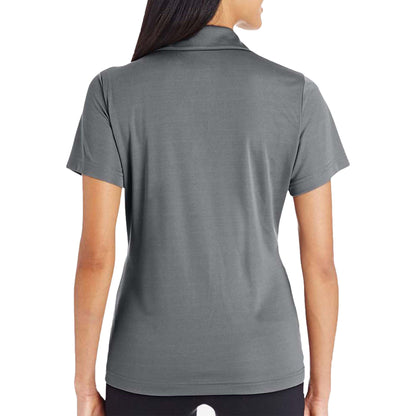Team 365 TT51W custom polo in sport graphite, back view