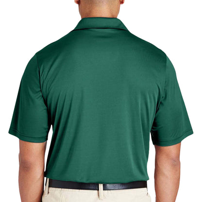 Team 365 TT51 custom polo in sport forest, back view