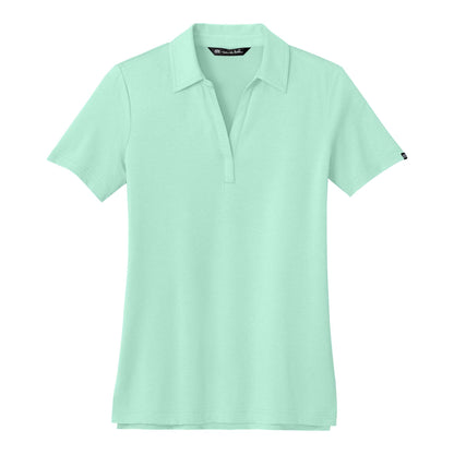 TravisMathew TM1LF071 custom polo in mint, front view