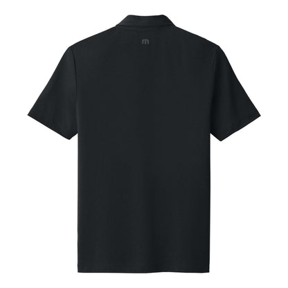 TravisMathew TMA41461 custom polo in black, back view