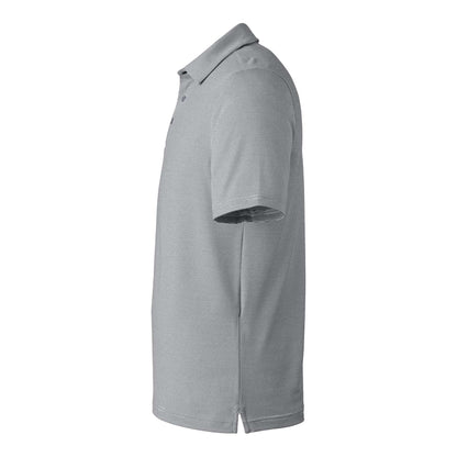 Under Armour 1389853 custom polo in mod grey and white, left side view