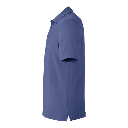 Under Armour 1389853 custom polo in royal and white, left side view
