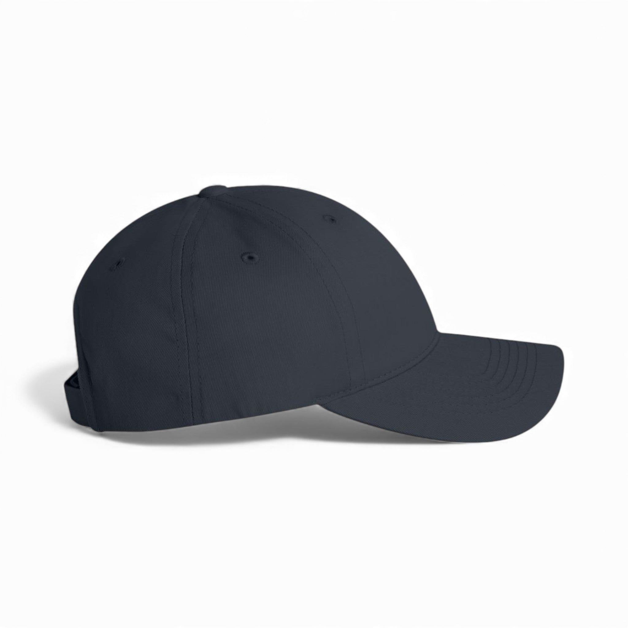 Right side view of Valucap 2260 custom hat in navy
