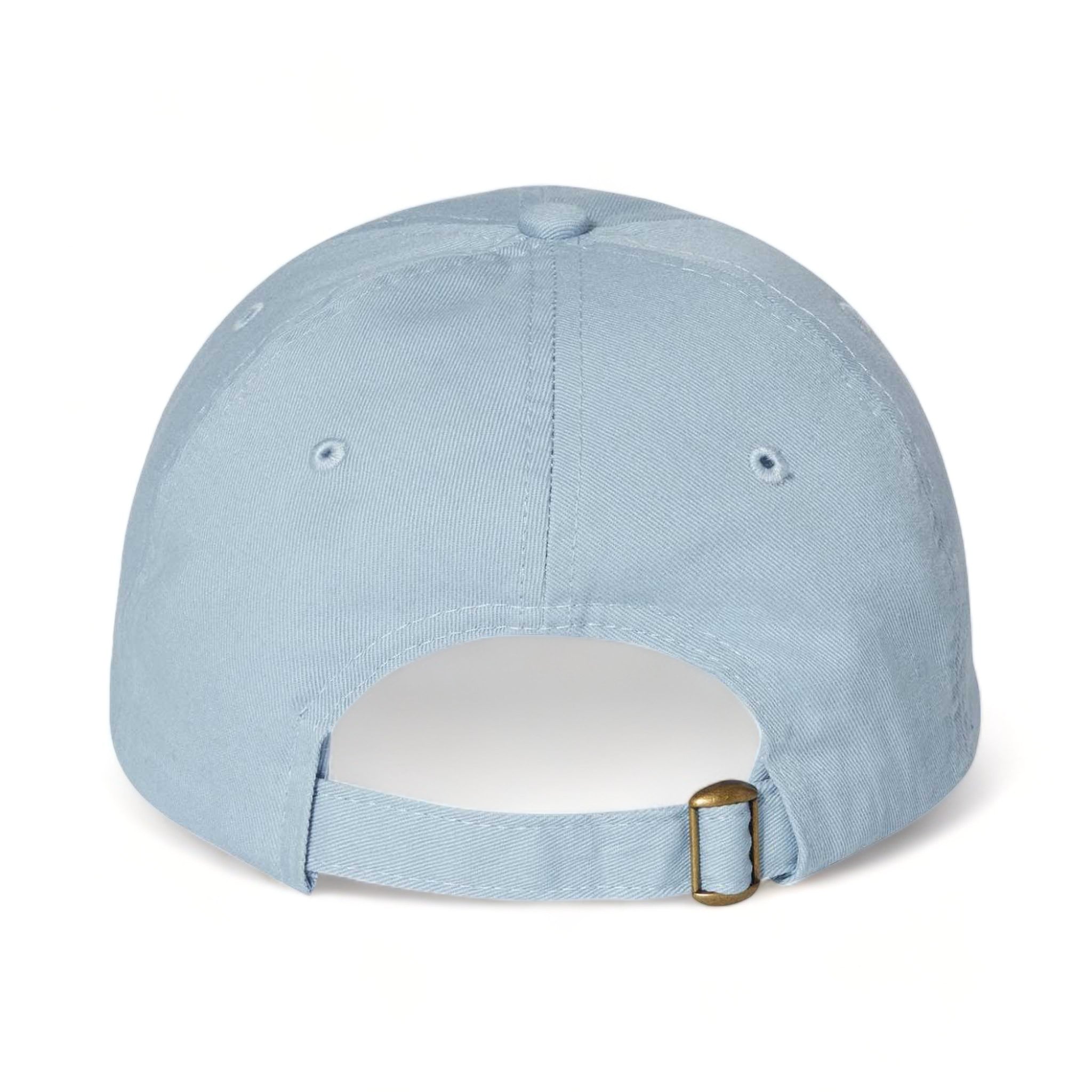 Back view of Valucap VC300A custom hat in baby blue
