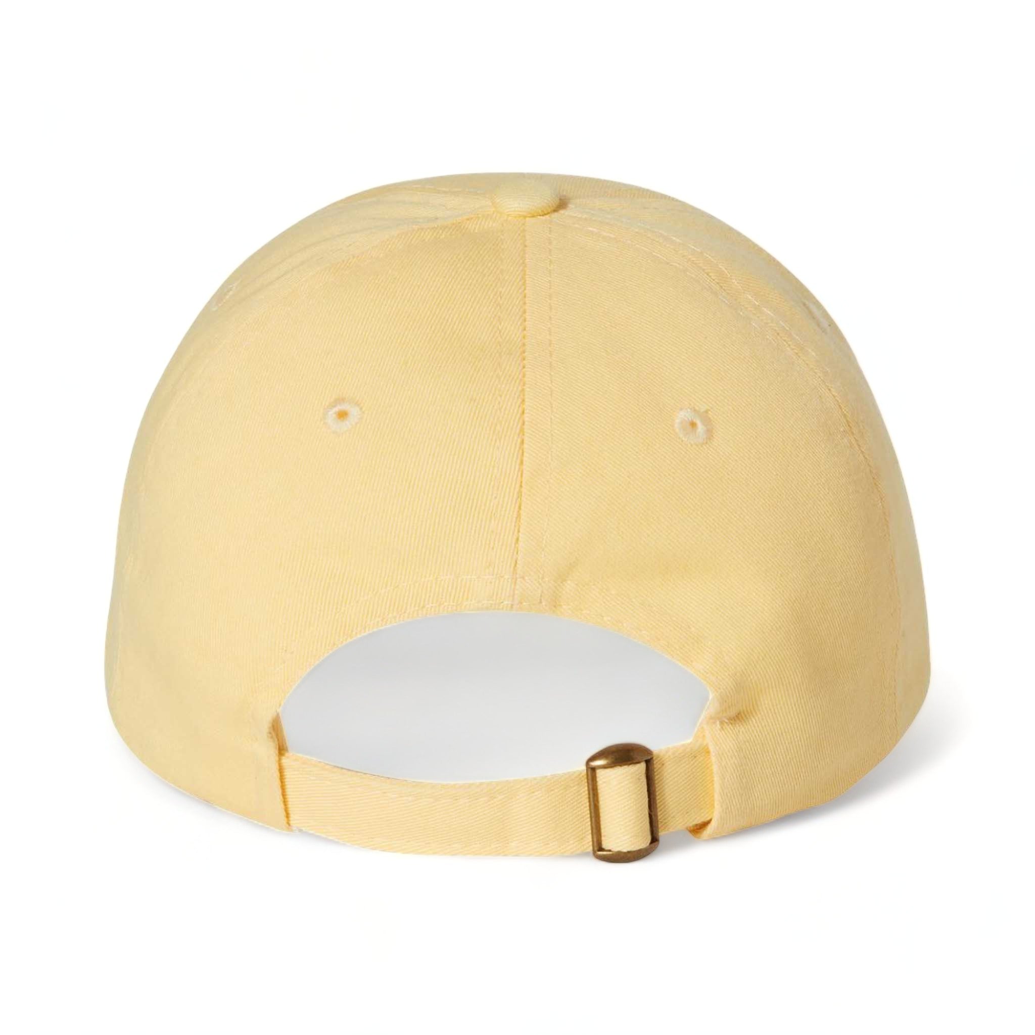 Back view of Valucap VC300A custom hat in butter