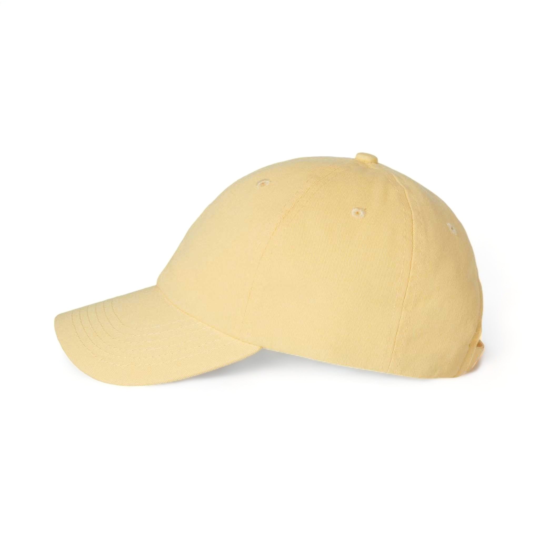 Side view of Valucap VC300A custom hat in butter