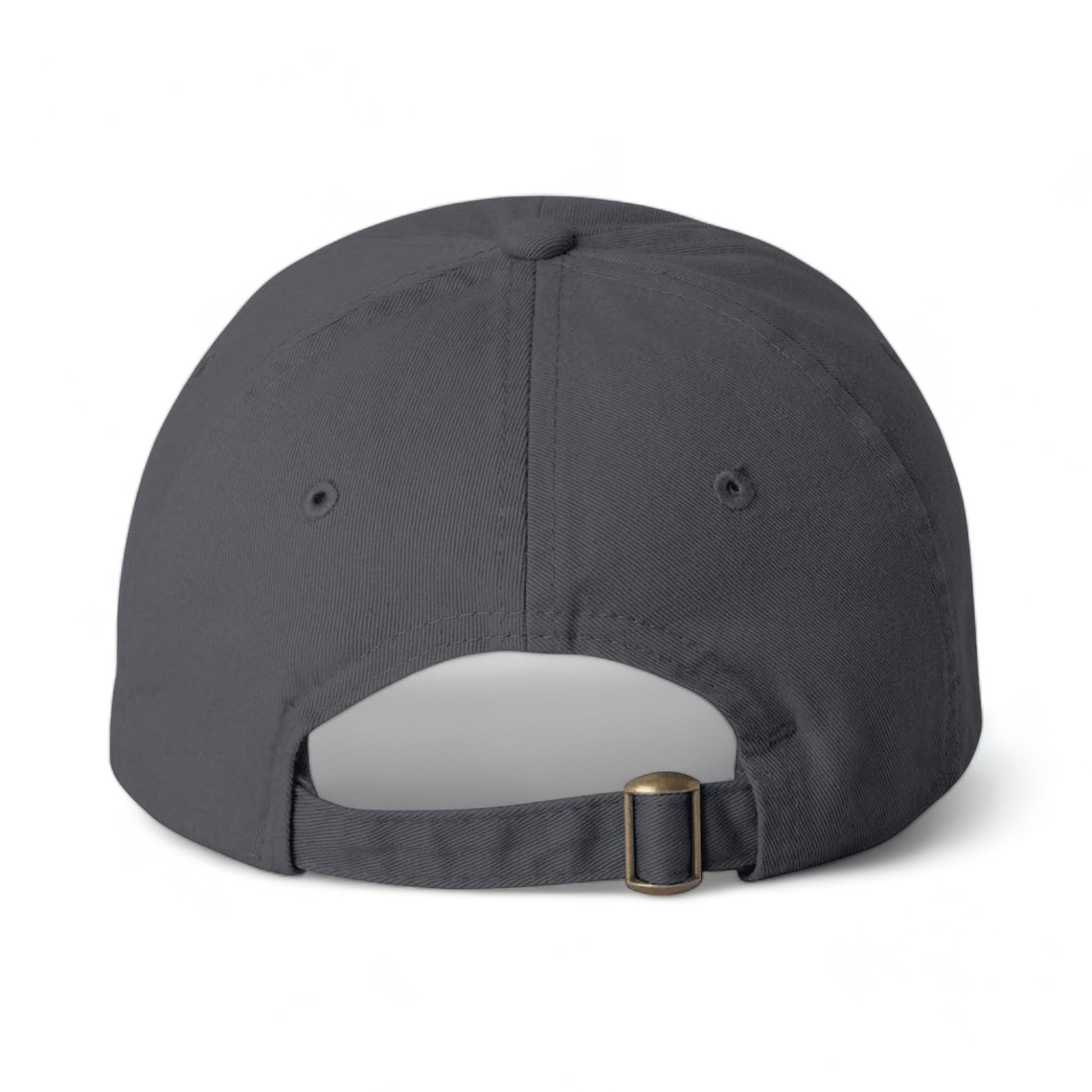 Back view of Valucap VC300A custom hat in charcoal