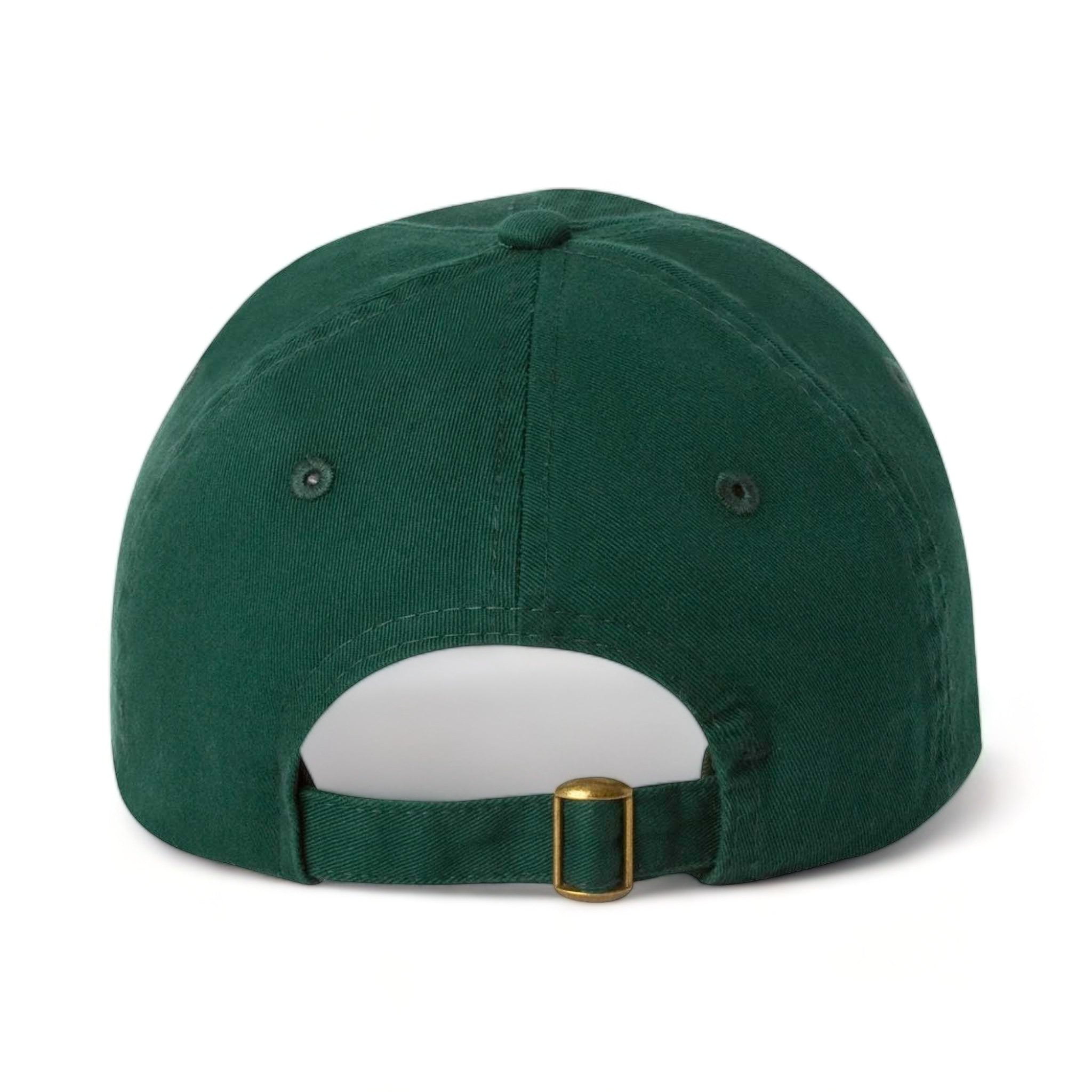 Back view of Valucap VC300A custom hat in forest green