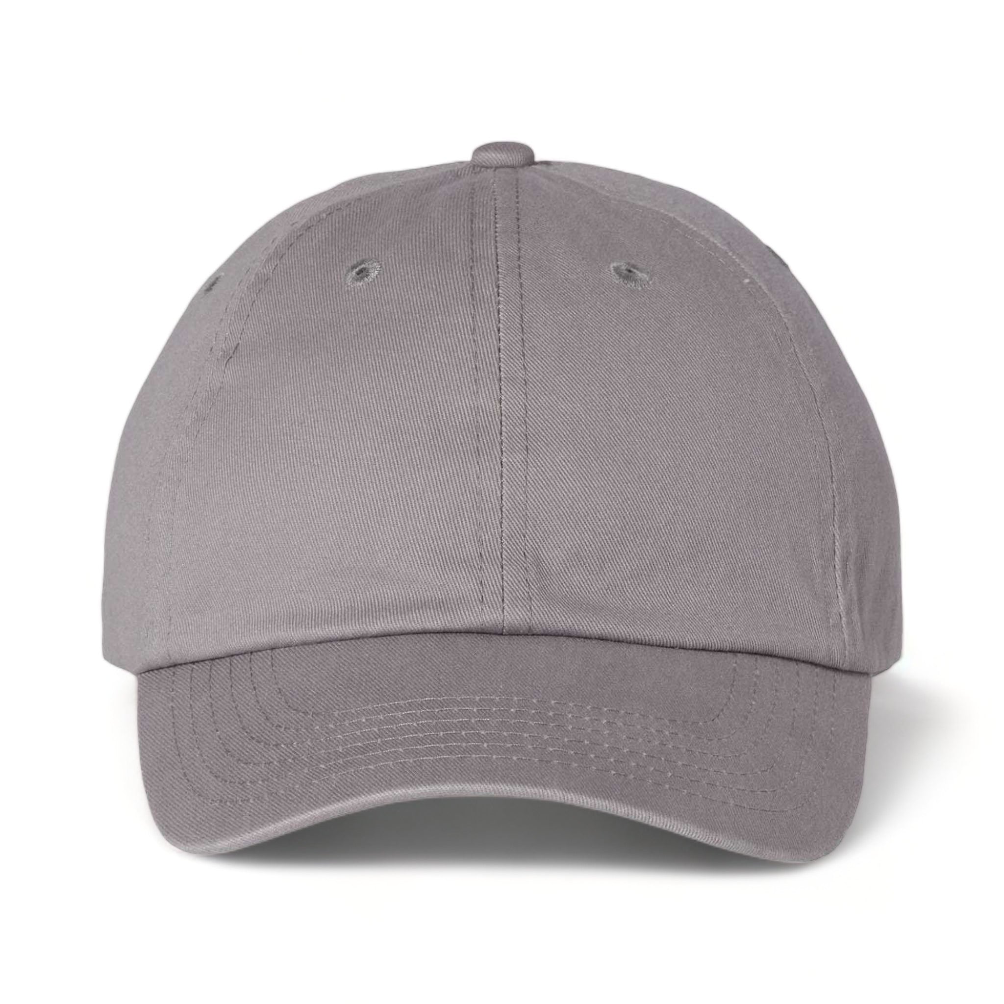 Front view of Valucap VC300A custom hat in grey