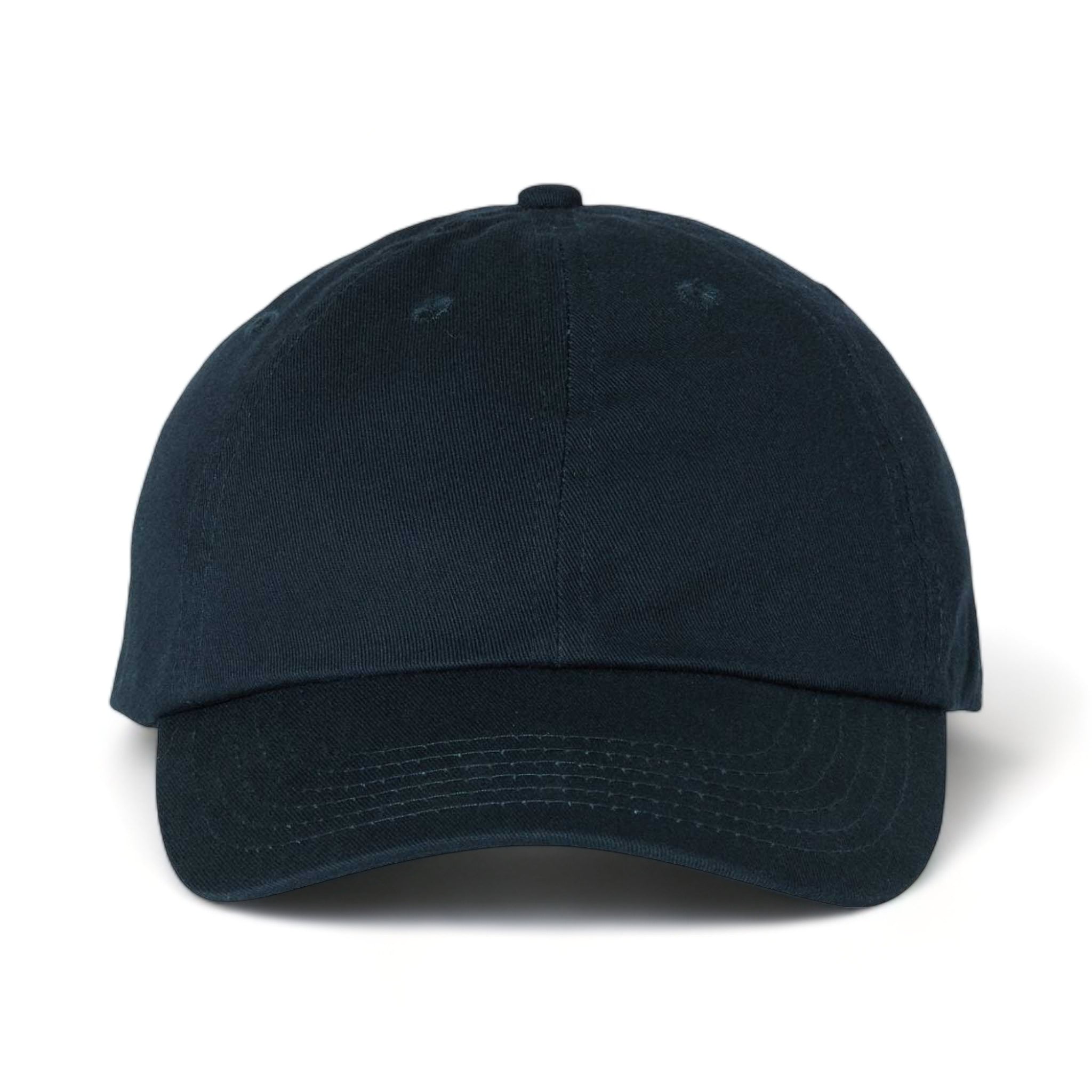 Front view of Valucap VC300A custom hat in navy