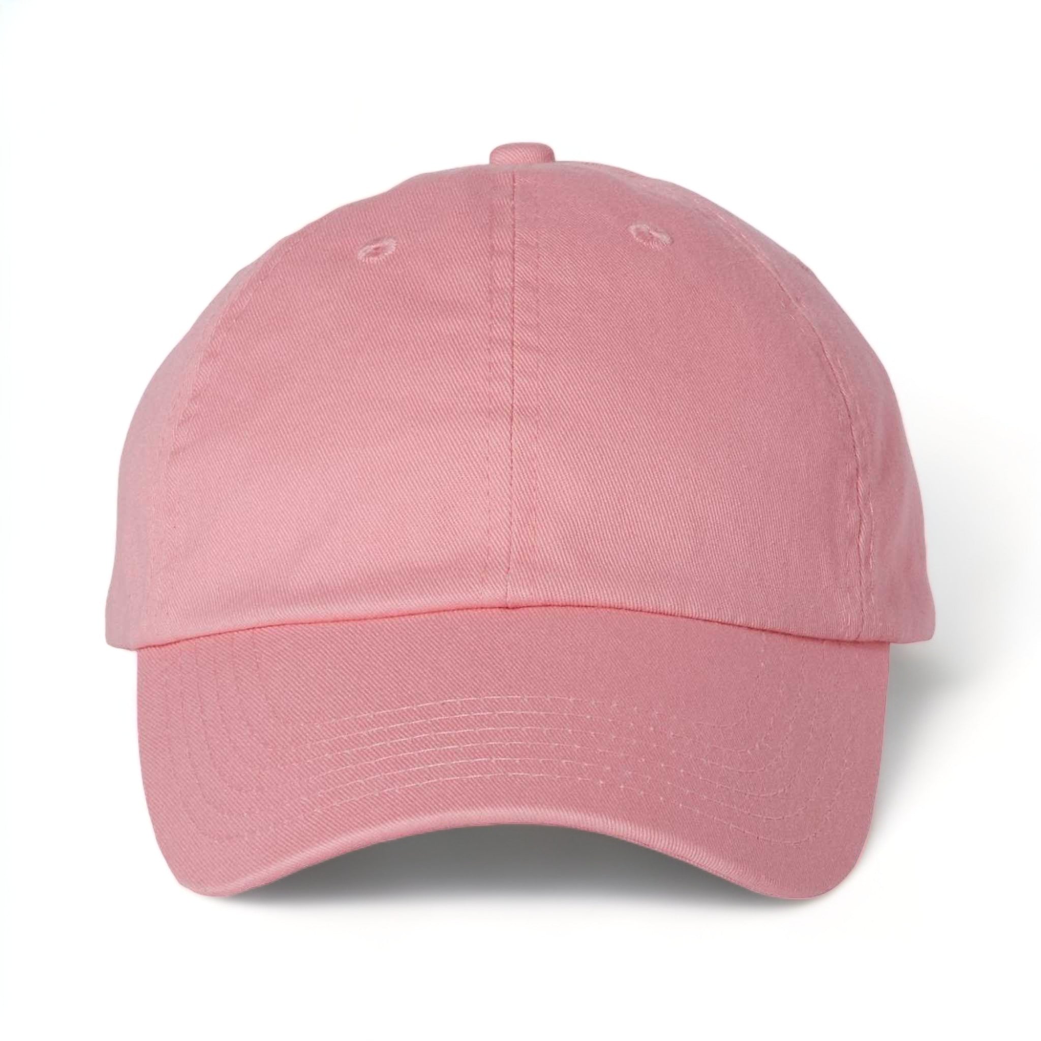 Front view of Valucap VC300A custom hat in pink