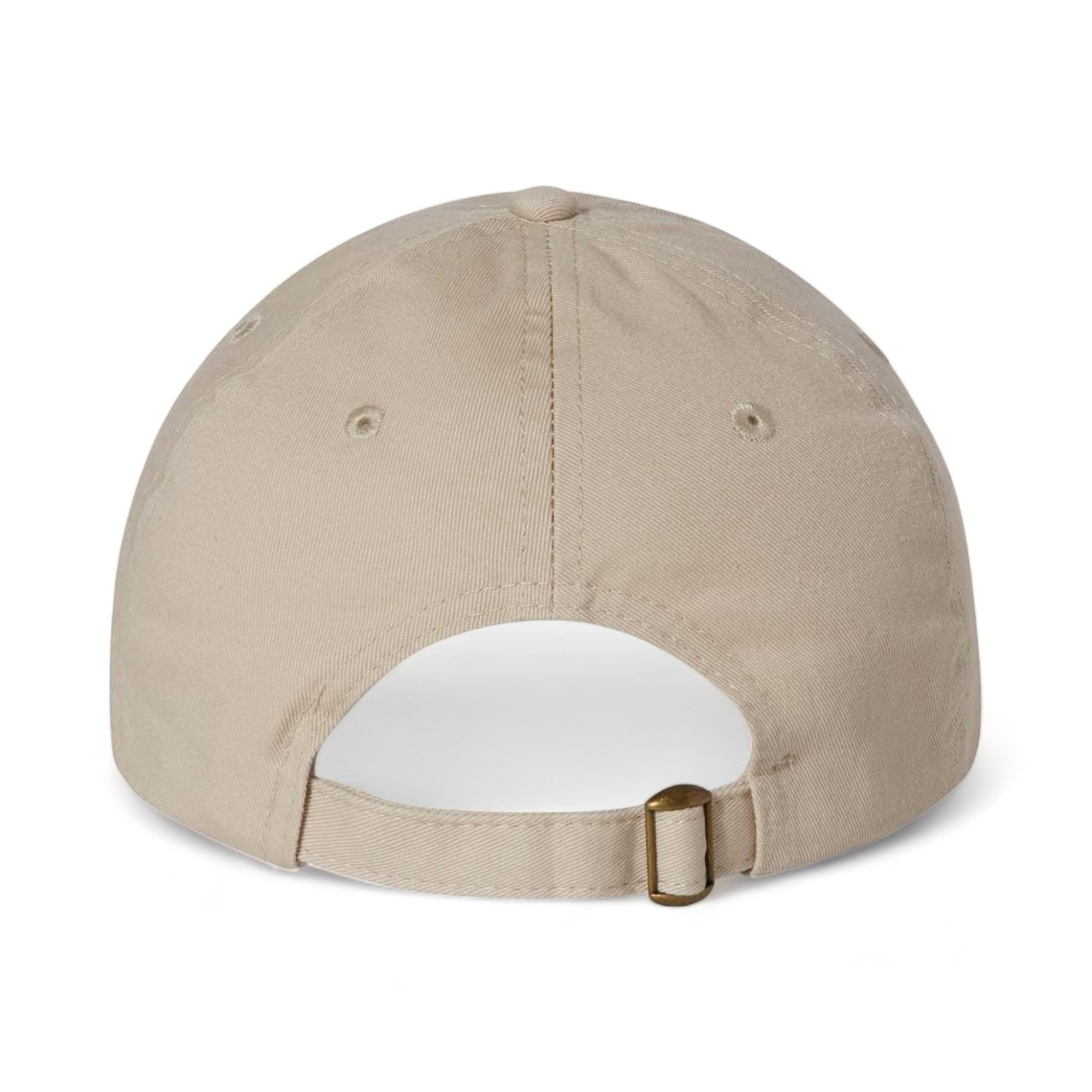 Back view of Valucap VC300A custom hat in stone