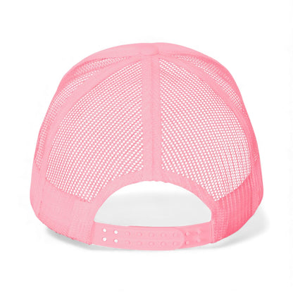 Back view of Valucap VC700 custom hat in pink