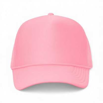 Front view of Valucap VC700 custom hat in pink