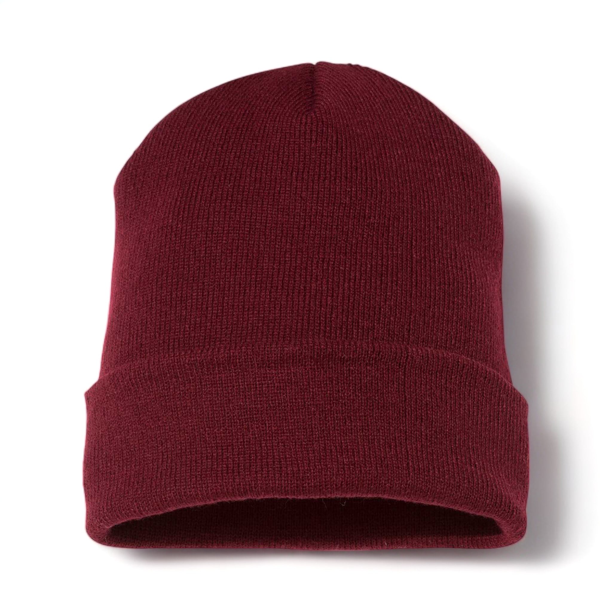 YP Classics 1501KC custom beanie in maroon