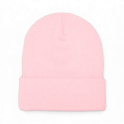 Left side view of YP Classics 1501KC custom hat in baby pink