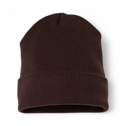 Back view of YP Classics 1501KC custom hat in brown