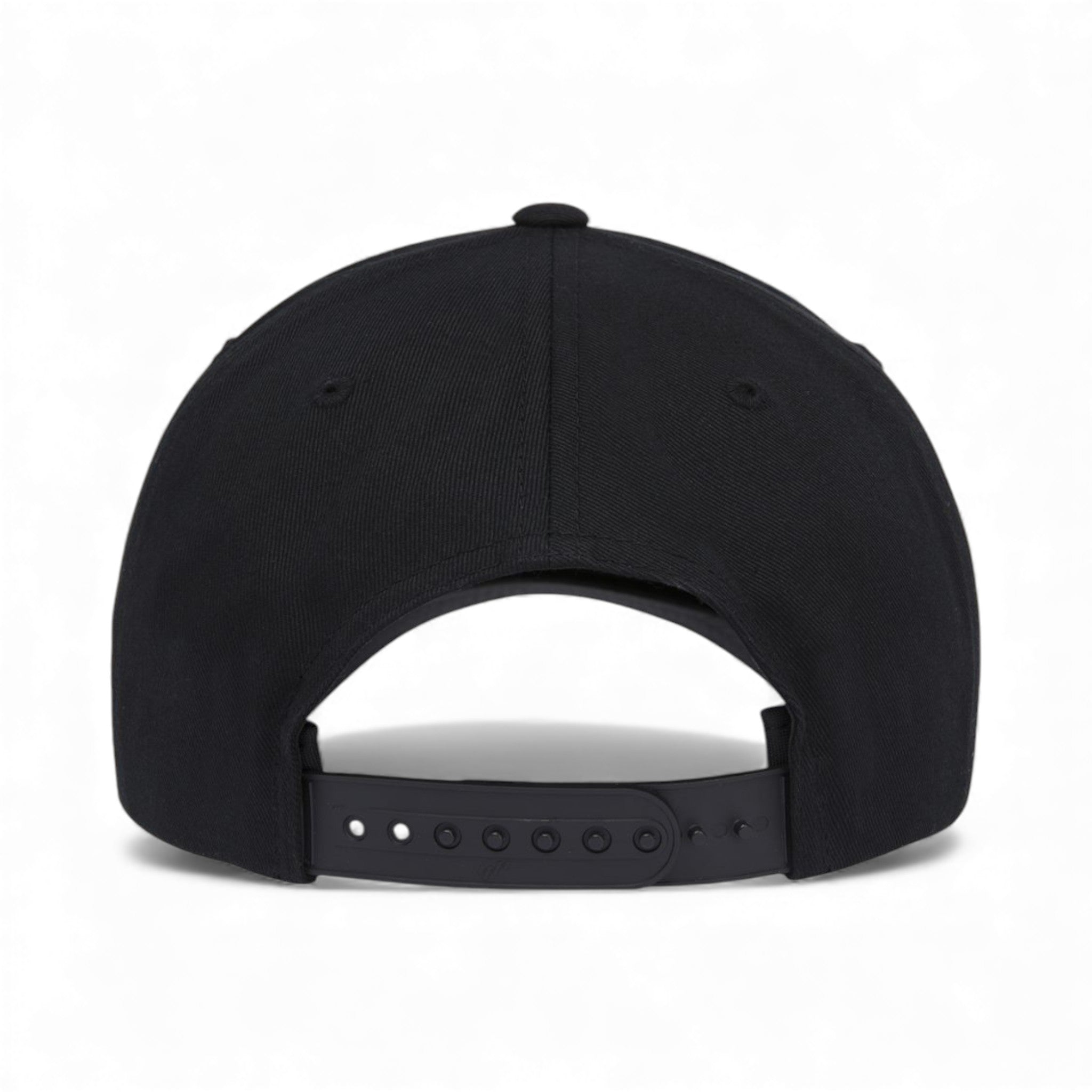Back view of YP Classics 5079 custom hat in black