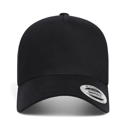 Front view of YP Classics 5079 custom hat in black