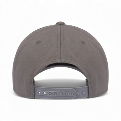 Back view of YP Classics 5079 custom hat in grey