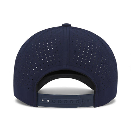 Back view of YP Classics 5389AP custom hat in navy