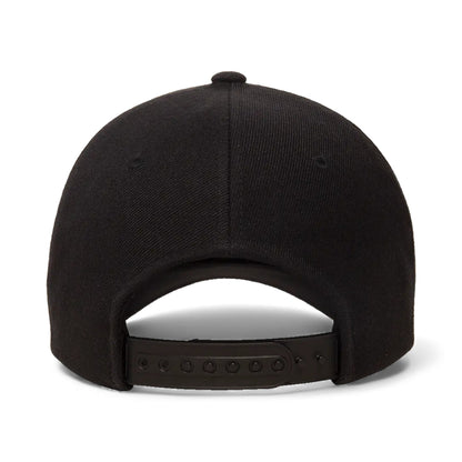 Back view of YP Classics 5789M custom hat in black