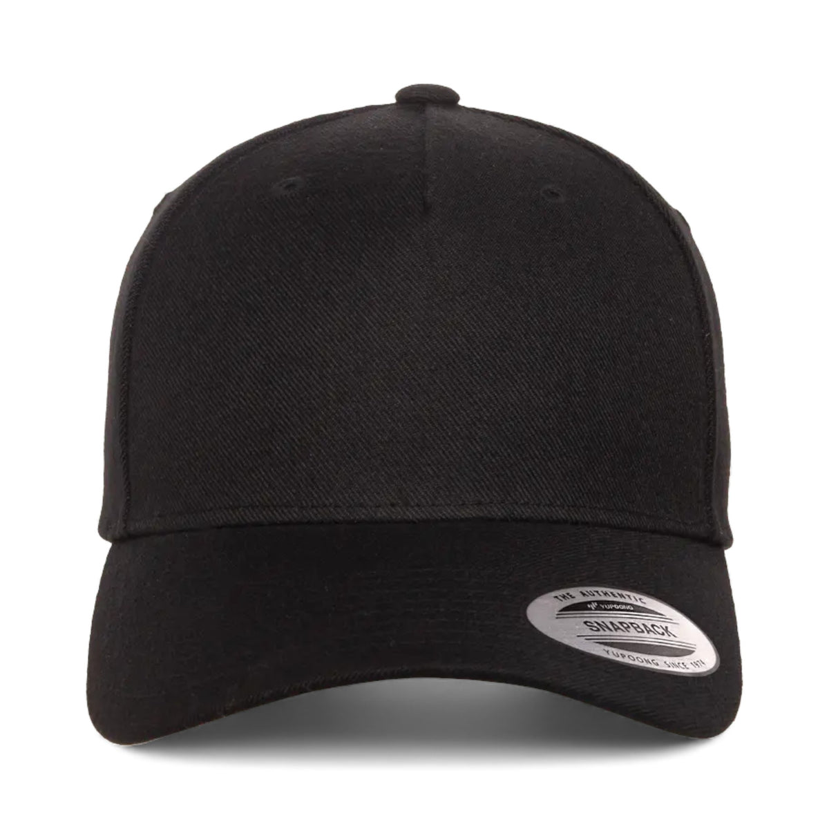 Front view of YP Classics 5789M custom hat in black