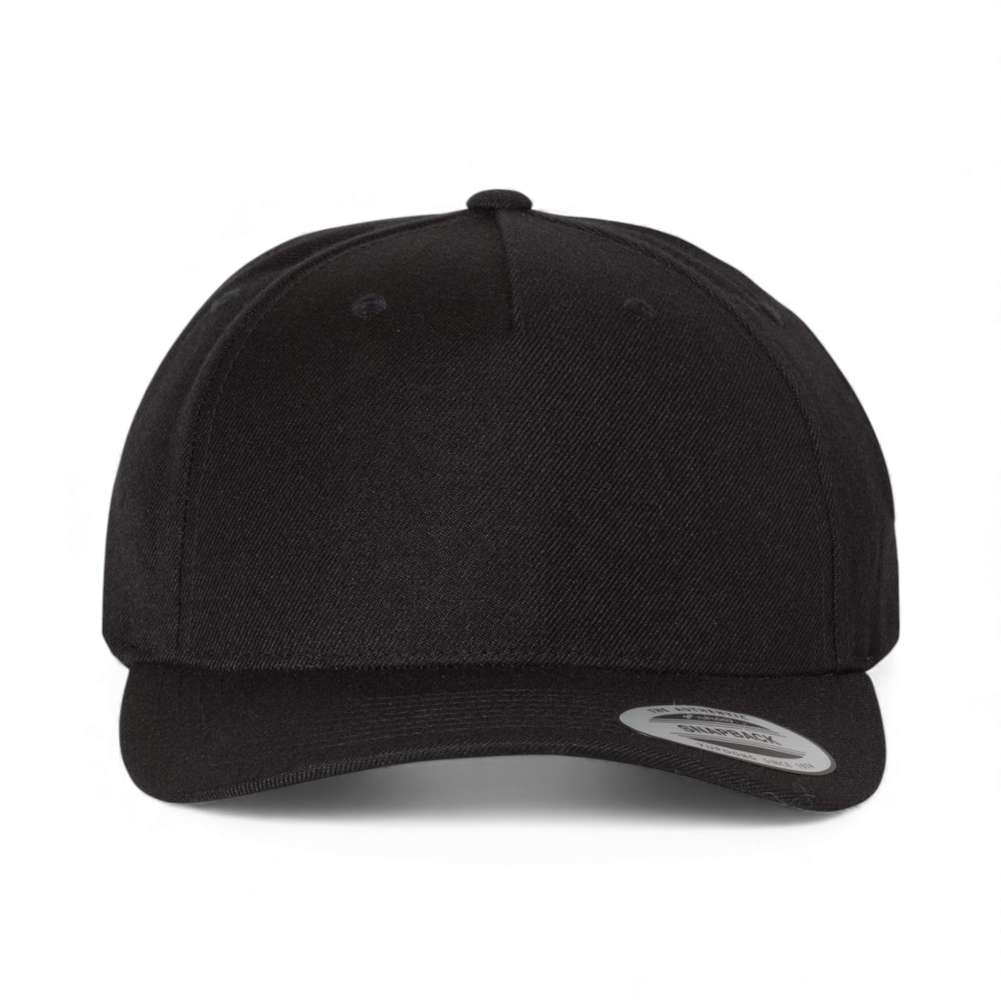 Front view of YP Classics 5789M custom hat in black