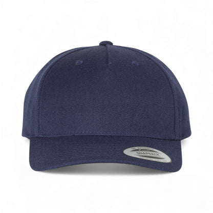 Front view of YP Classics 5789M custom hat in navy