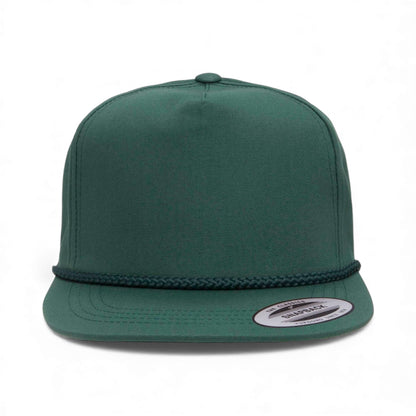 Front view of YP Classics 6002YP custom hat in spruce