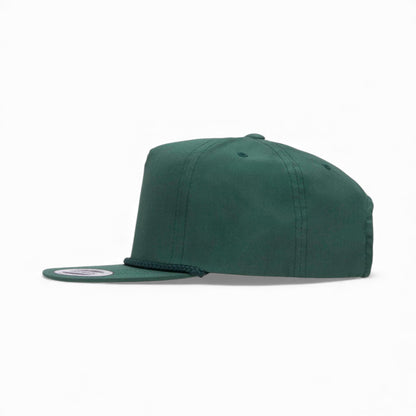 Left side view of YP Classics 6002YP custom hat in spruce