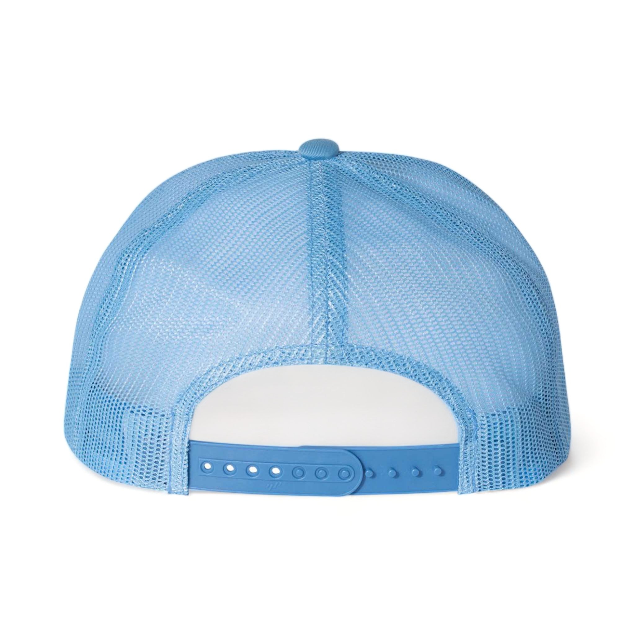 Back view of YP Classics 6006 custom hat in carolina blue, white and caroline blue