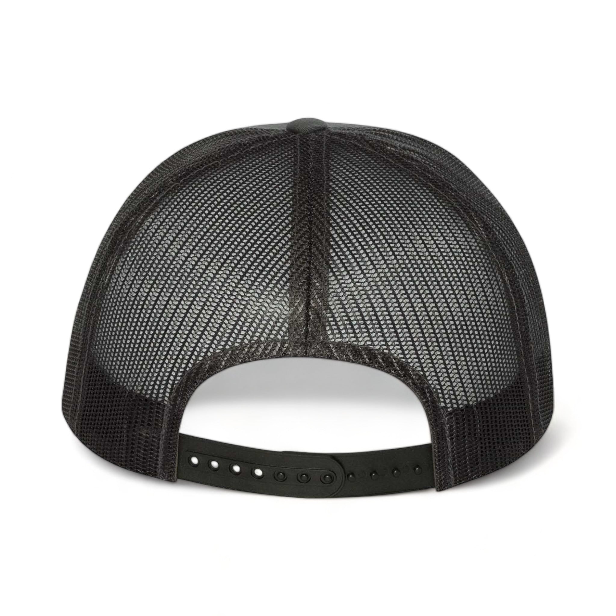 Back view of YP Classics 6006 custom hat in charcoal