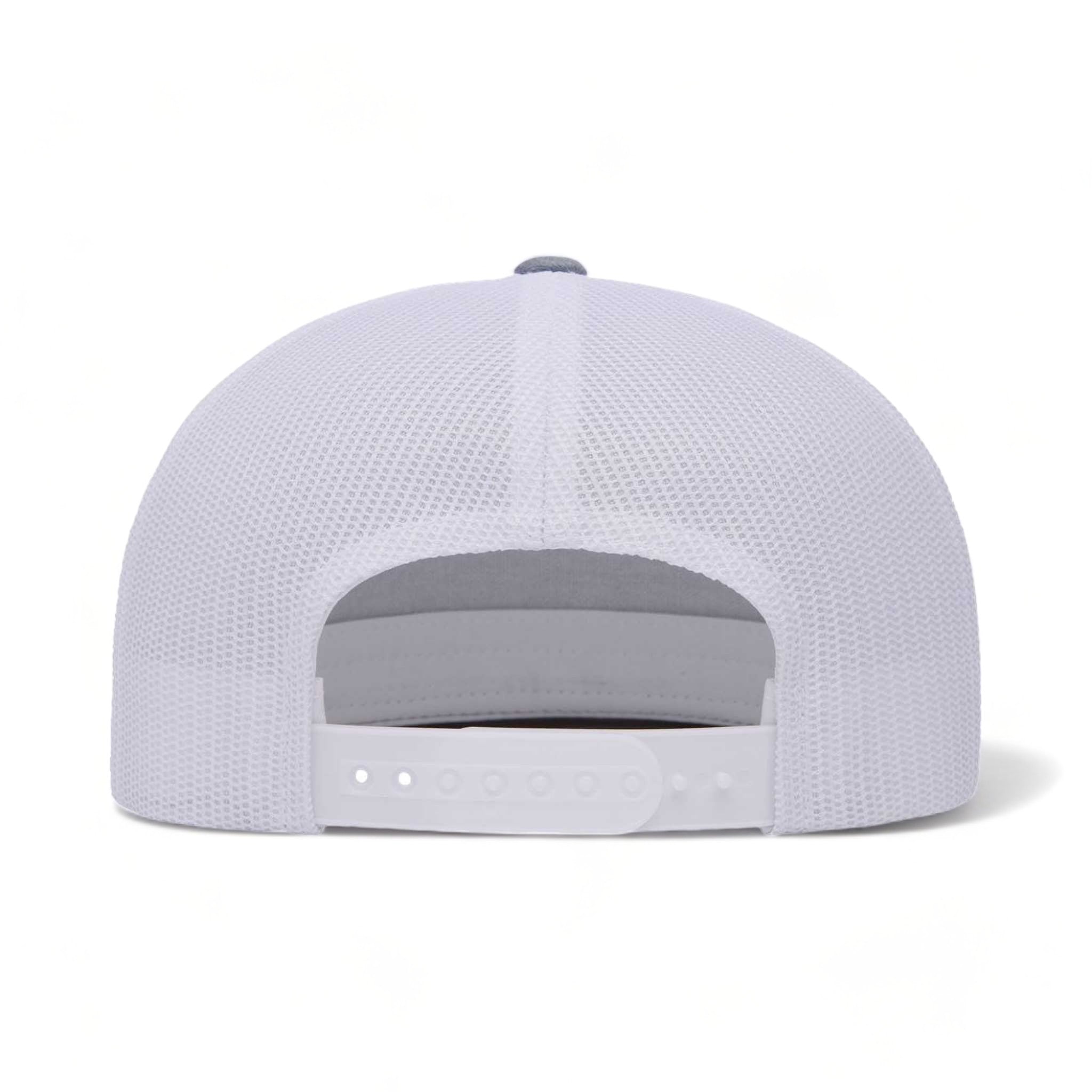 Back view of YP Classics 6006 custom hat in heather and white