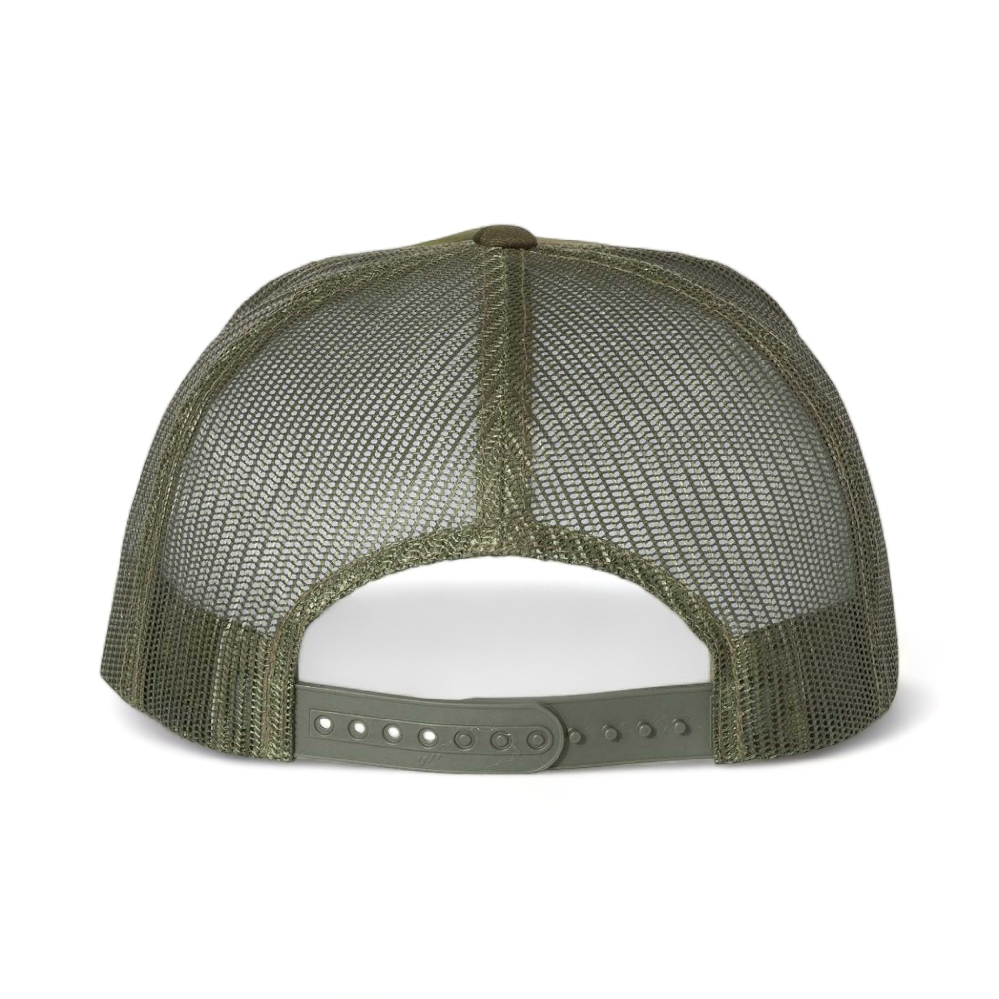 Back view of YP Classics 6006 custom hat in multicam tropic and green