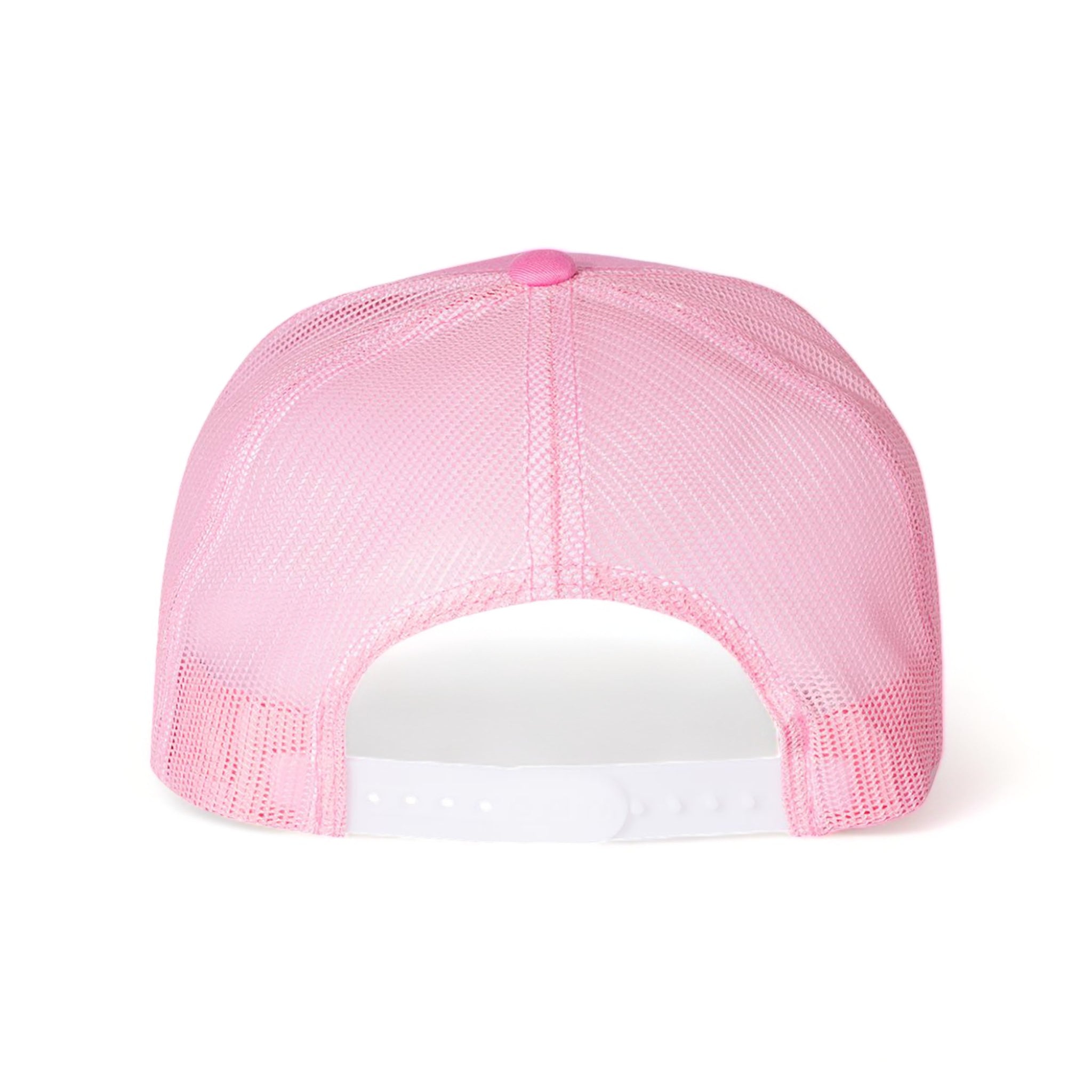 Back view of YP Classics 6006 custom hat in pink