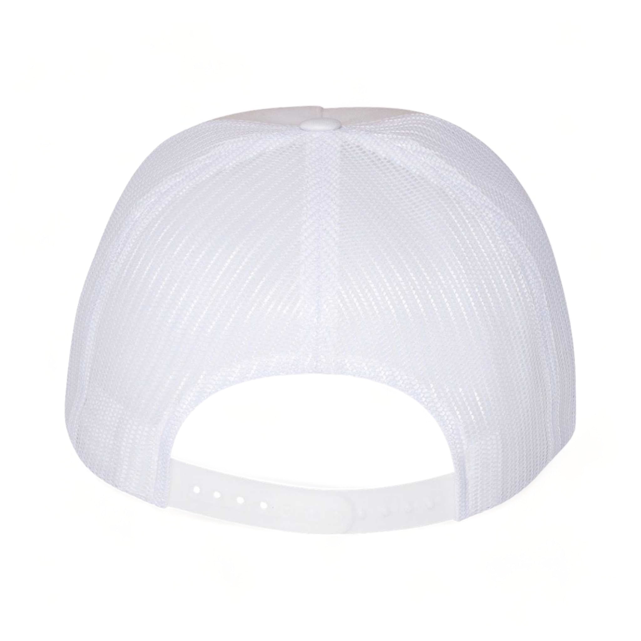 Back view of YP Classics 6006 custom hat in white