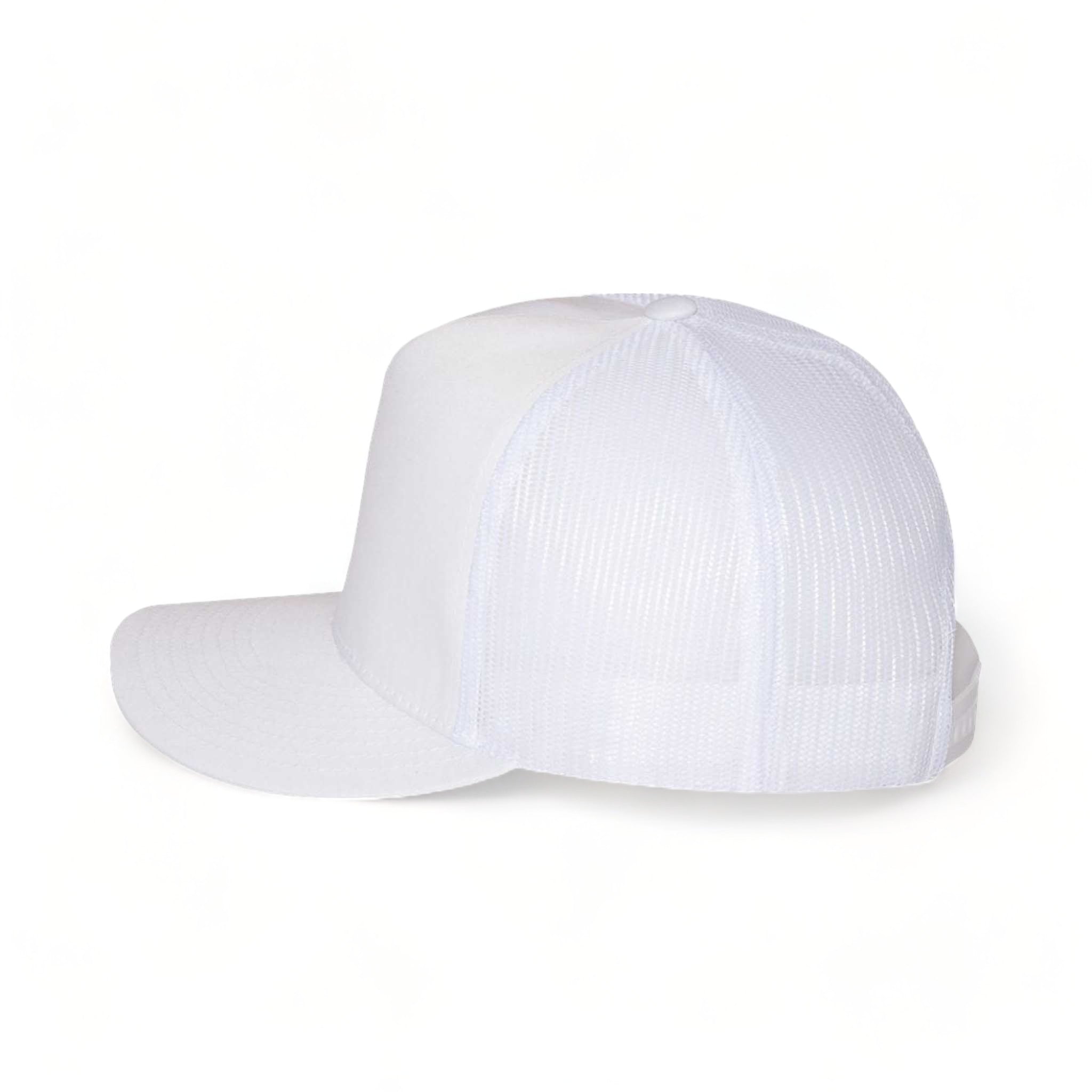 Side view of YP Classics 6006 custom hat in white