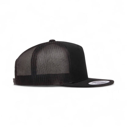 Right side view of YP Classics 6006 custom hat in black
