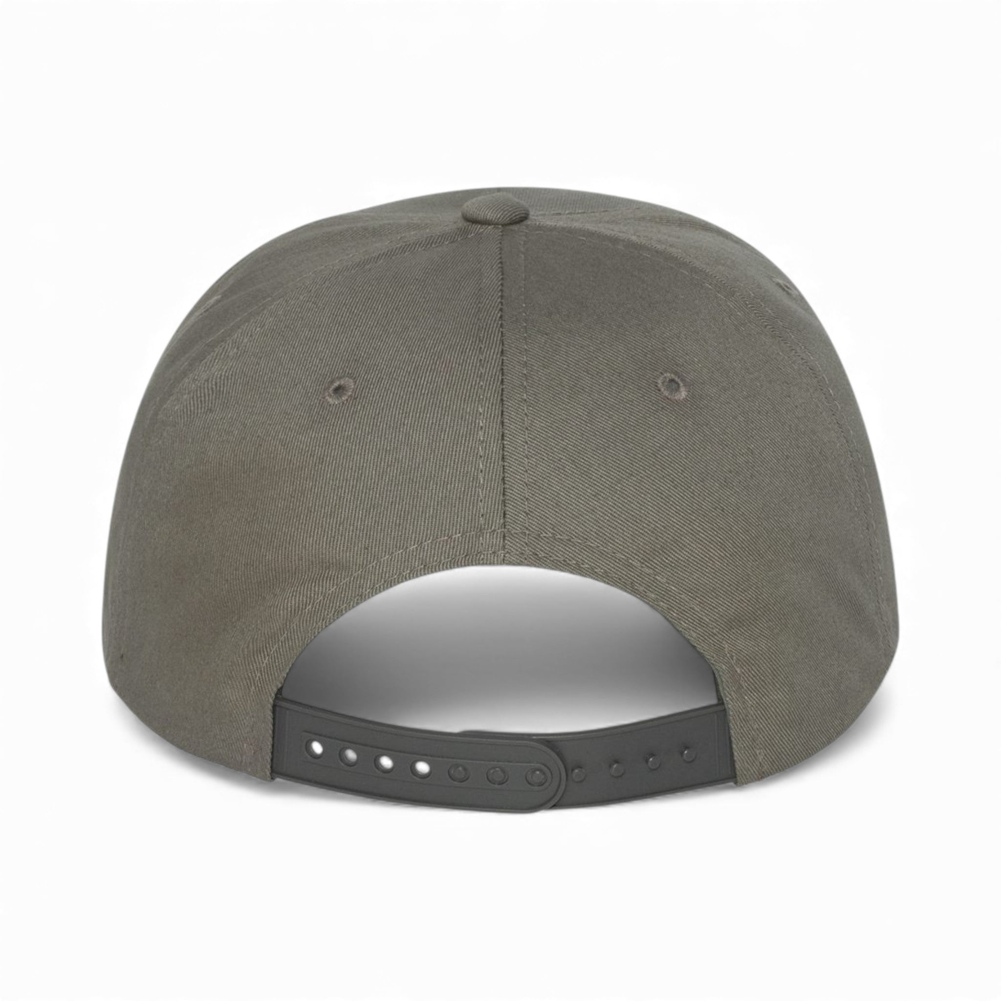 Back view of YP Classics 6007 custom hat in dark grey
