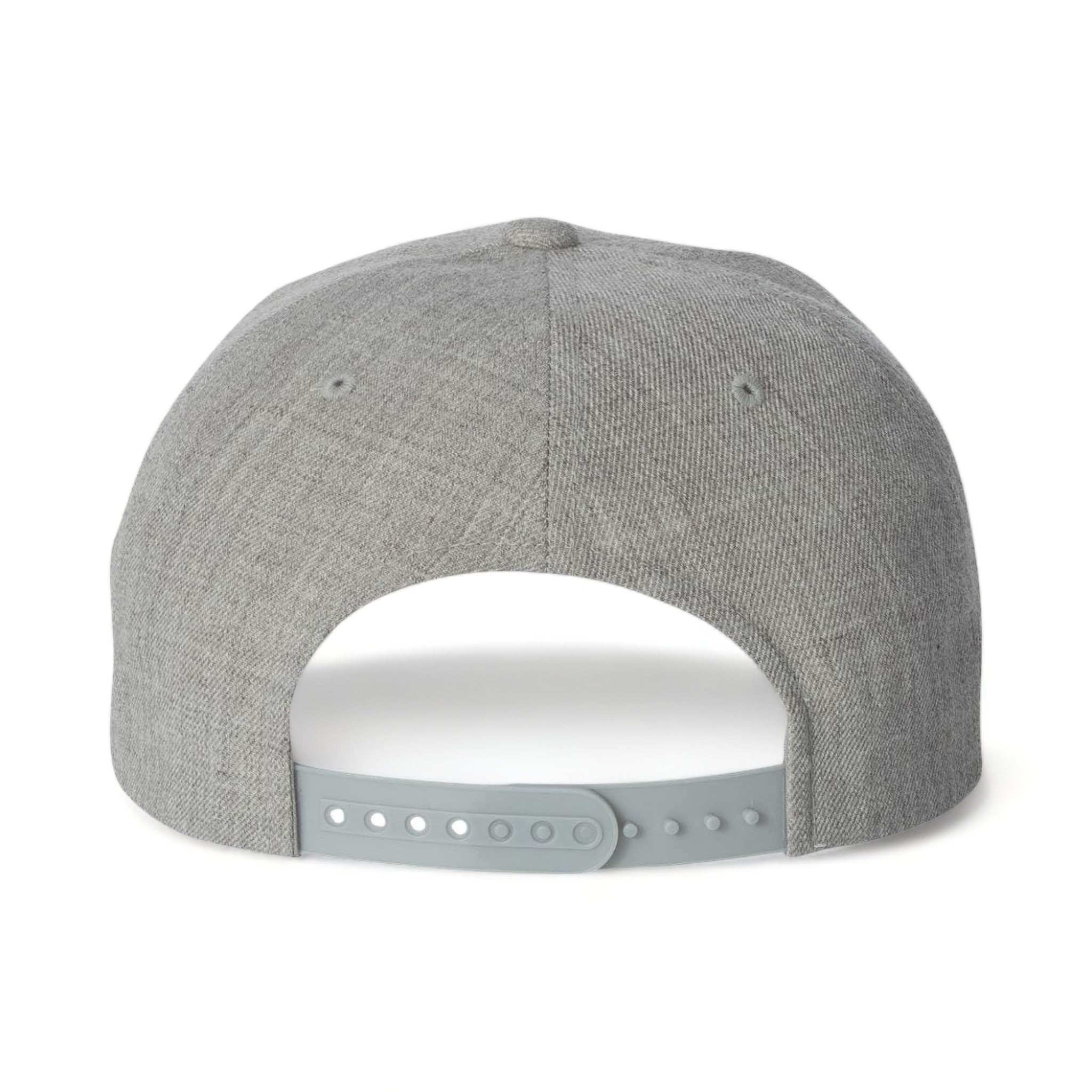Back view of YP Classics 6089M custom hat in heather grey