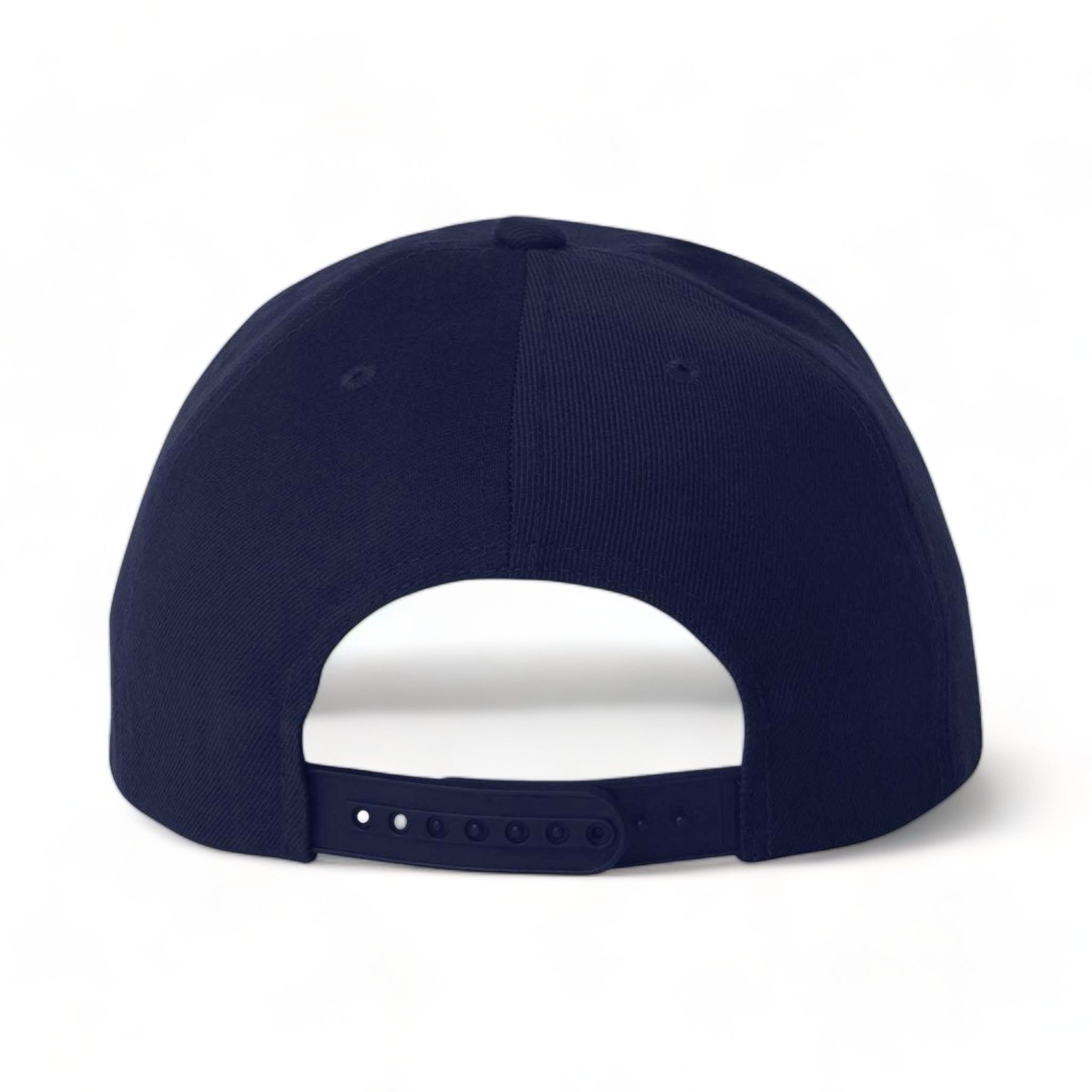 Back view of YP Classics 6089M custom hat in navy