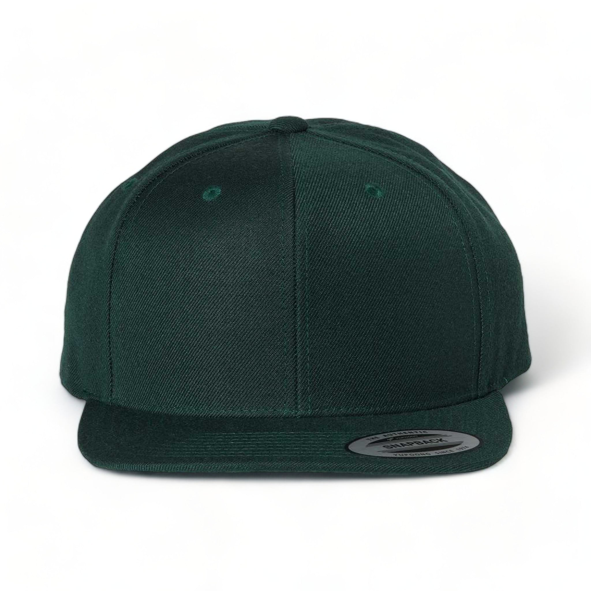 Front view of YP Classics 6089M custom hat in spruce