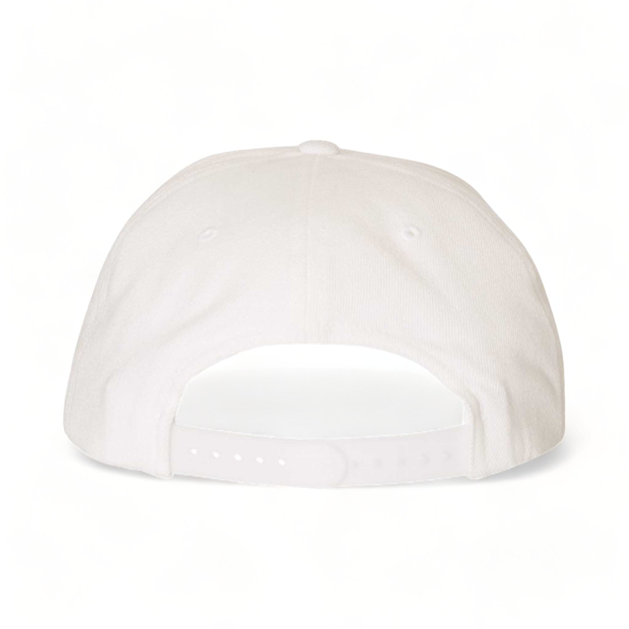 Back view of YP Classics 6089M custom hat in white