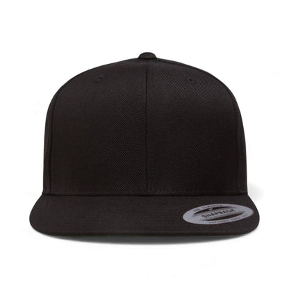 Front view of YP Classics 6089M custom hat in black