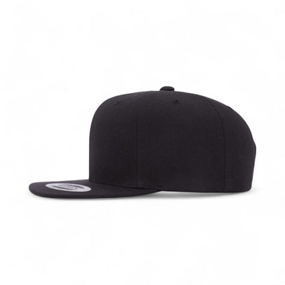 Left side view of YP Classics 6089M custom hat in black