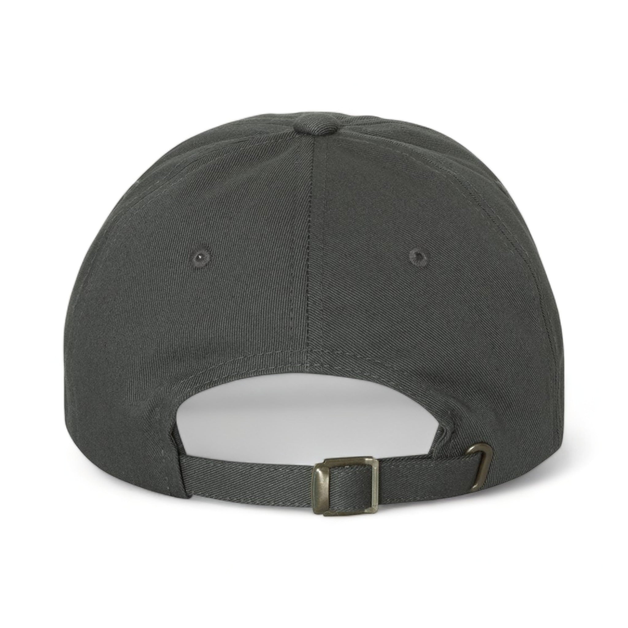 Back view of YP Classics 6245CM custom hat in dark grey